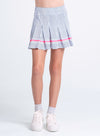Pinstripe Pop Skirt -Girls