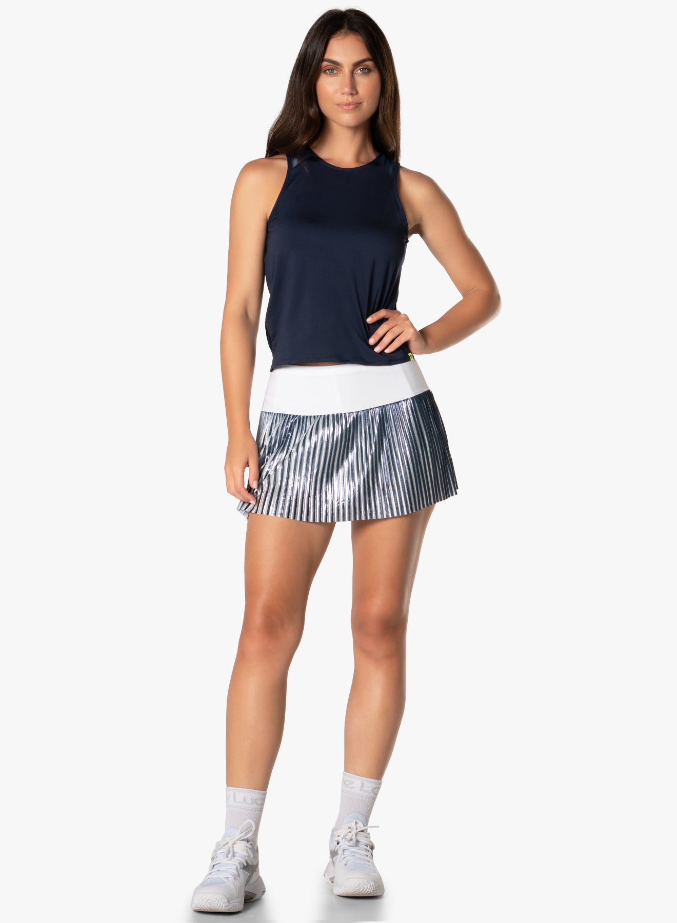 Dazzle Pleated Skirt