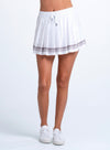 High Waist Starline Pleat Skirt