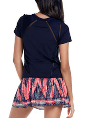 Mixed Up High-low Short sleeve