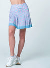 Linen Glam Pleat Skort