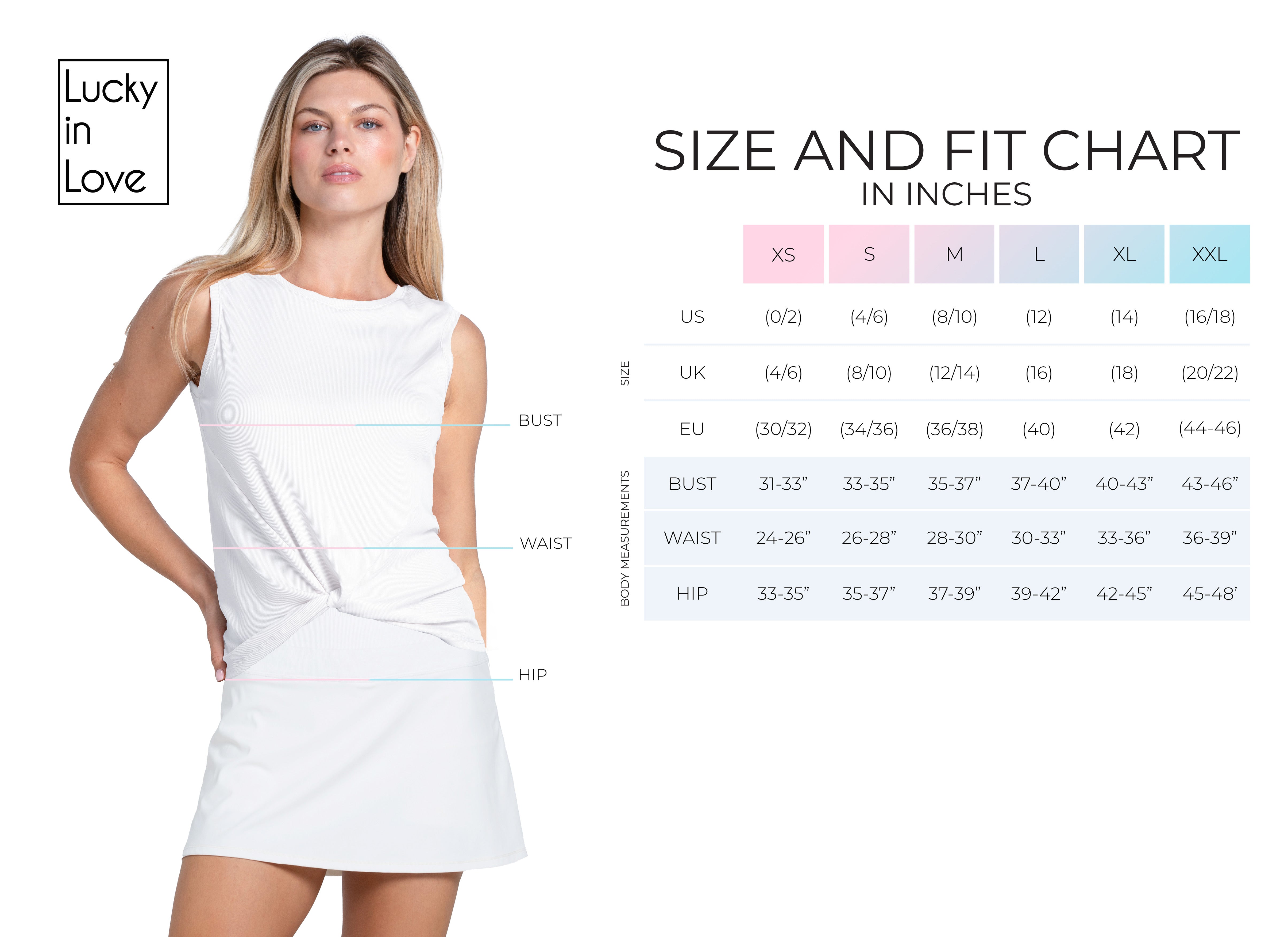 Woven Stroke Tank – Lucky in Love
