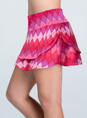 Diamond Court Tier Skirt