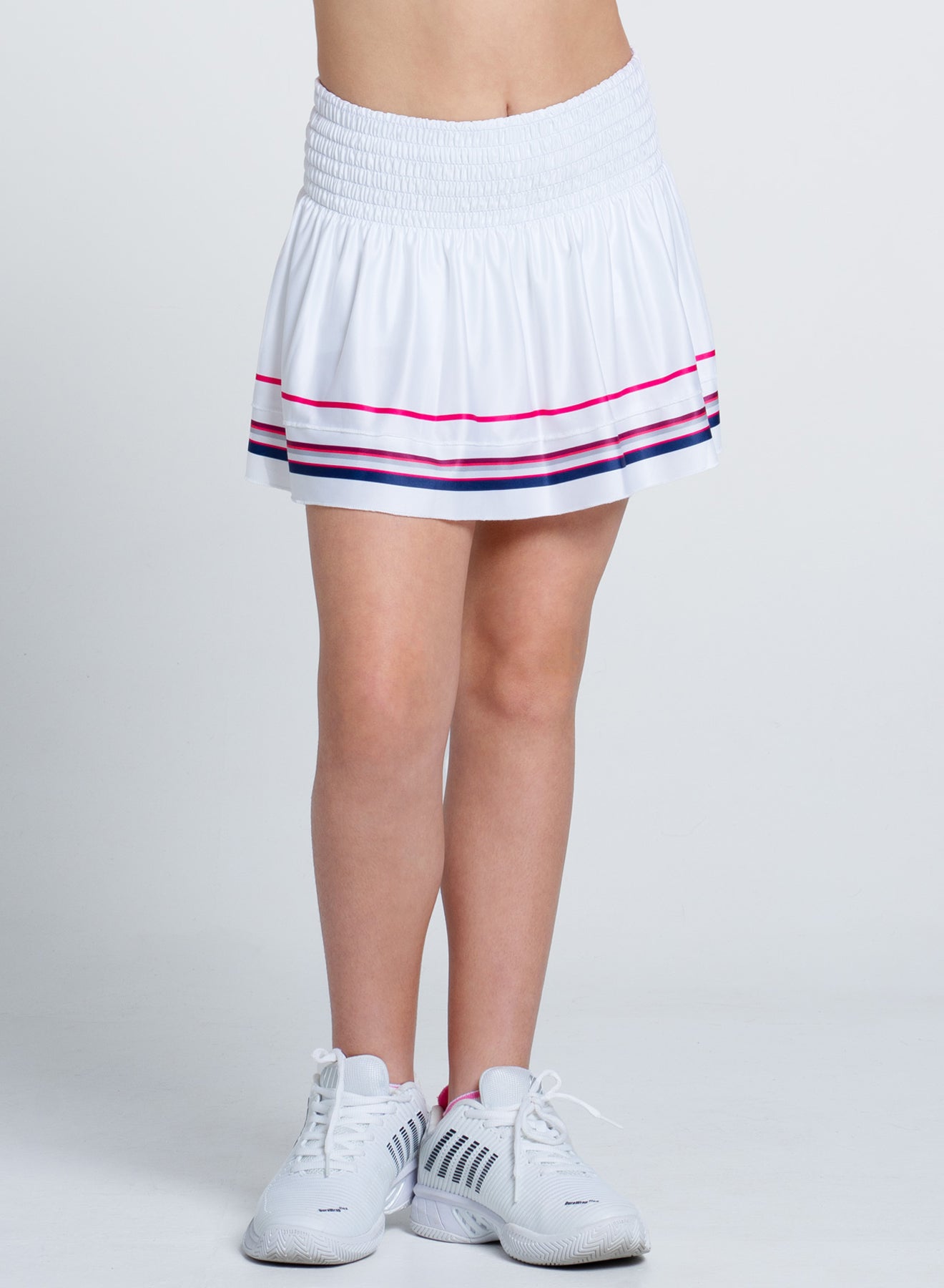 Berry Smocked Skirt- Girls