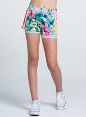 Tropic Bloom Short-Girls