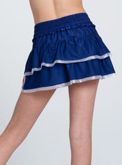 Berry Stripe Skirt- Girls