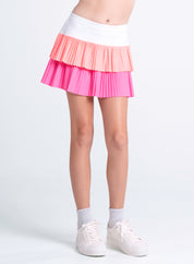 Doubles Pleated Skirt