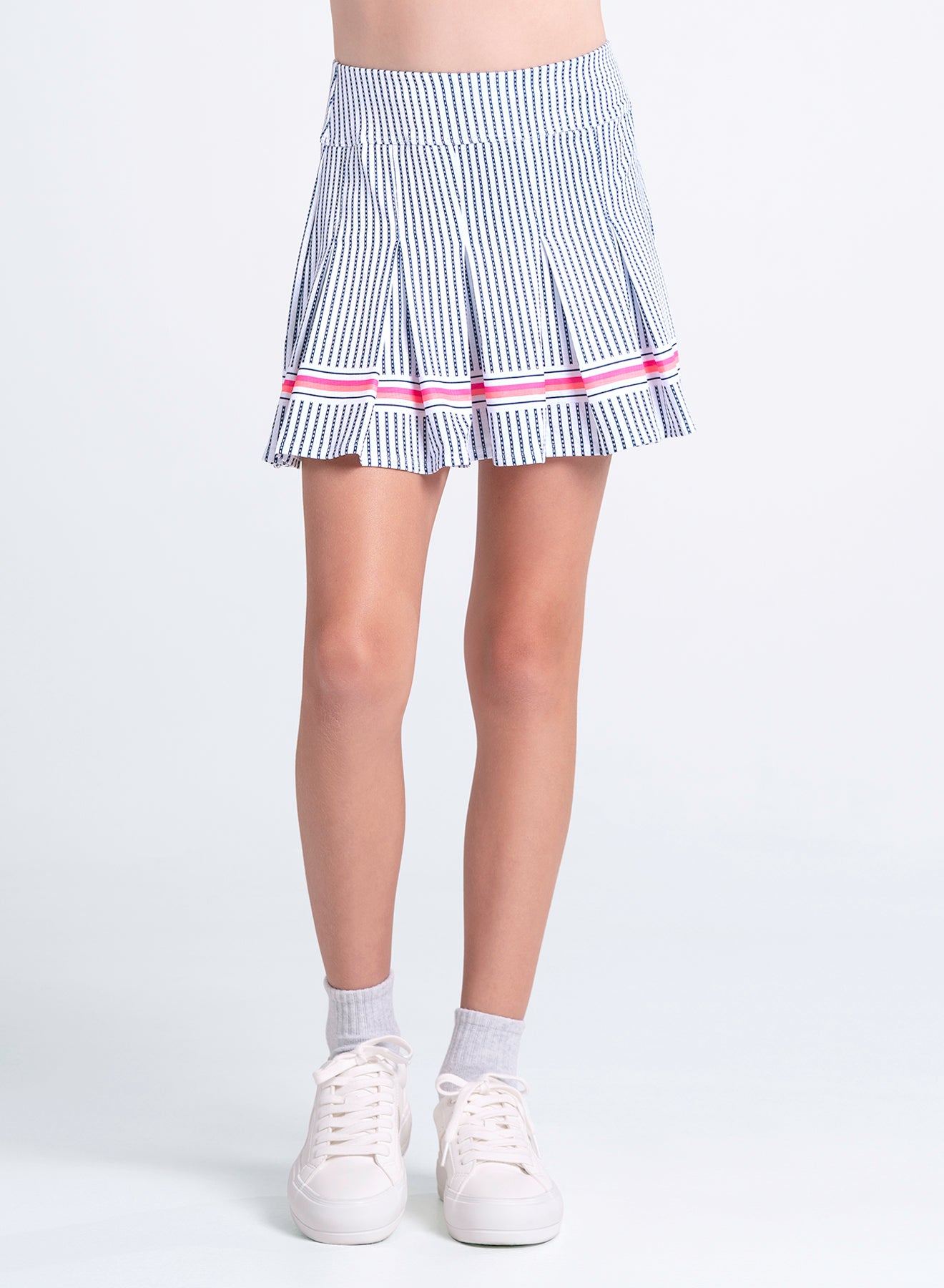 Pinstripe Pop Skirt -Girls