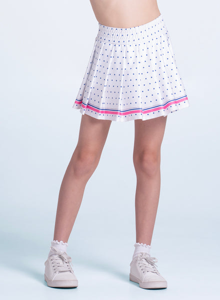 Bold Statement Pleat Skirt- Girls – Lucky in Love
