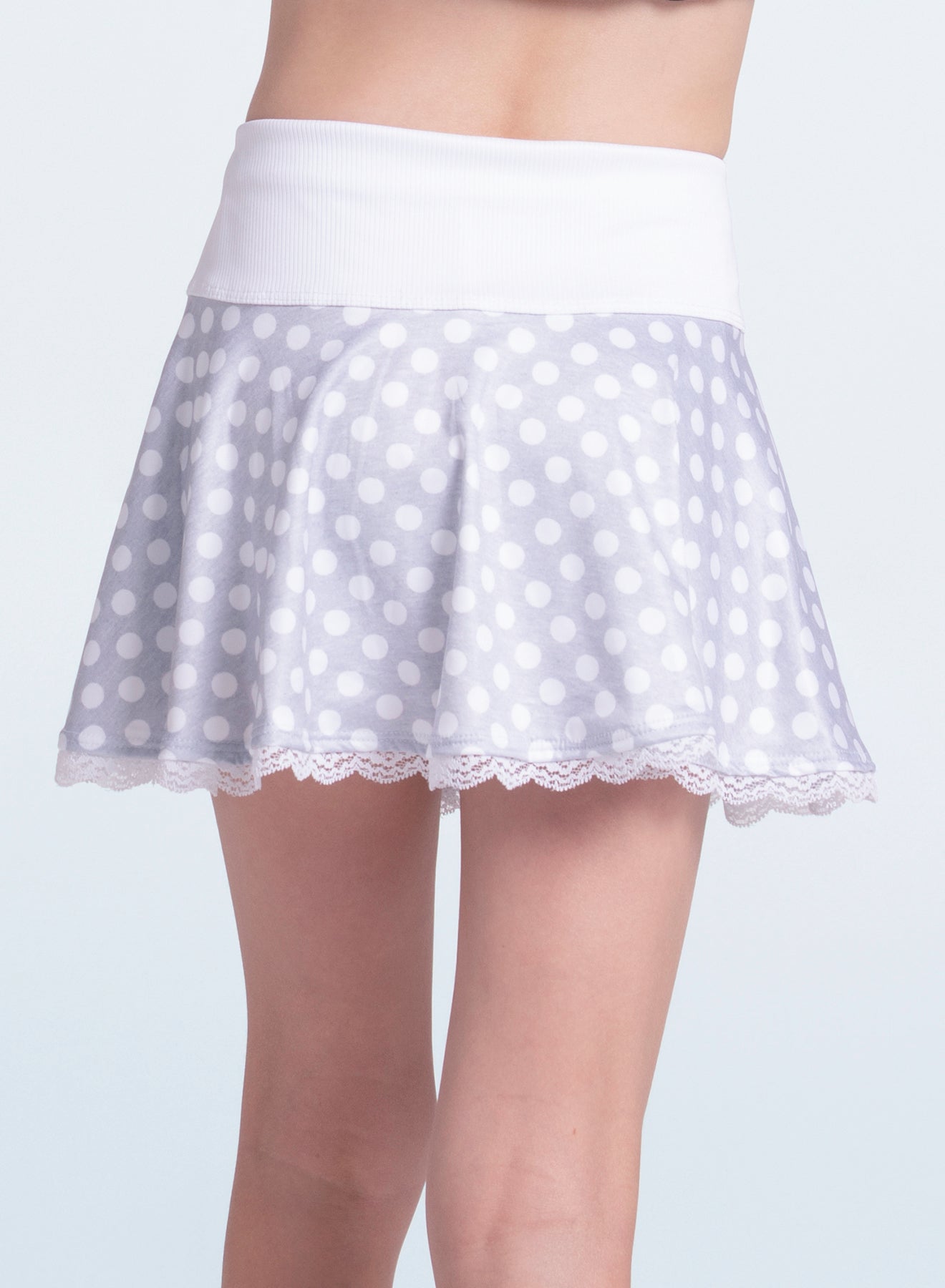 Spot On Flounce Skirt