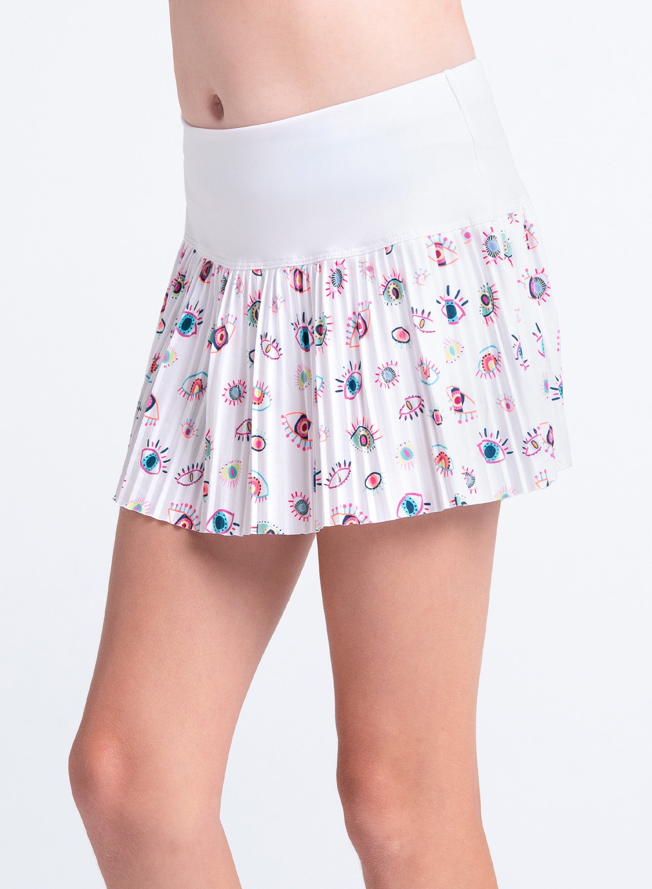 Eye On The Ball Pleated Skirt- Girls