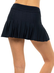 Long Retro Pleated Skirt