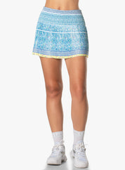 Long Primrose Smocked Skirt