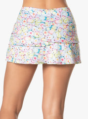 Poker Face Scallop Skirt