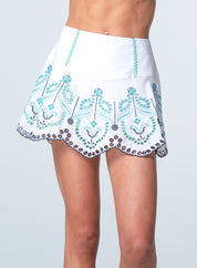 Eyelet You Win Skirt