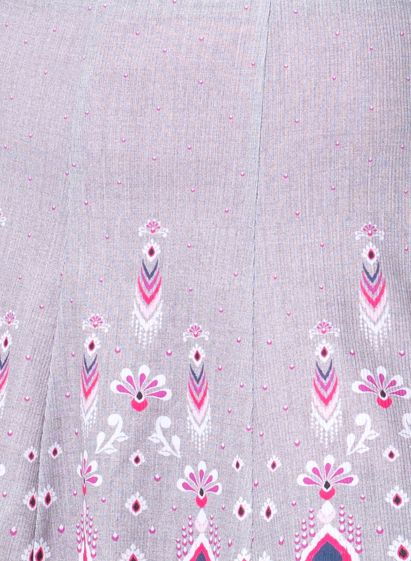 Midnight Flora Gore Skirt