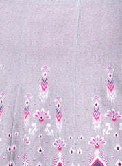 Midnight Flora Gore Skirt