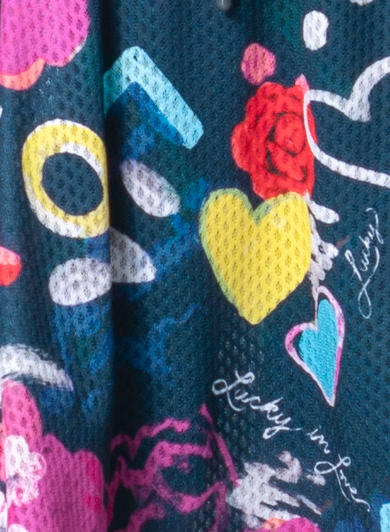 High Waist Love You Skirt