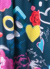 High Waist Love You Skirt