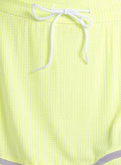 High Waist Seersucker Skirt