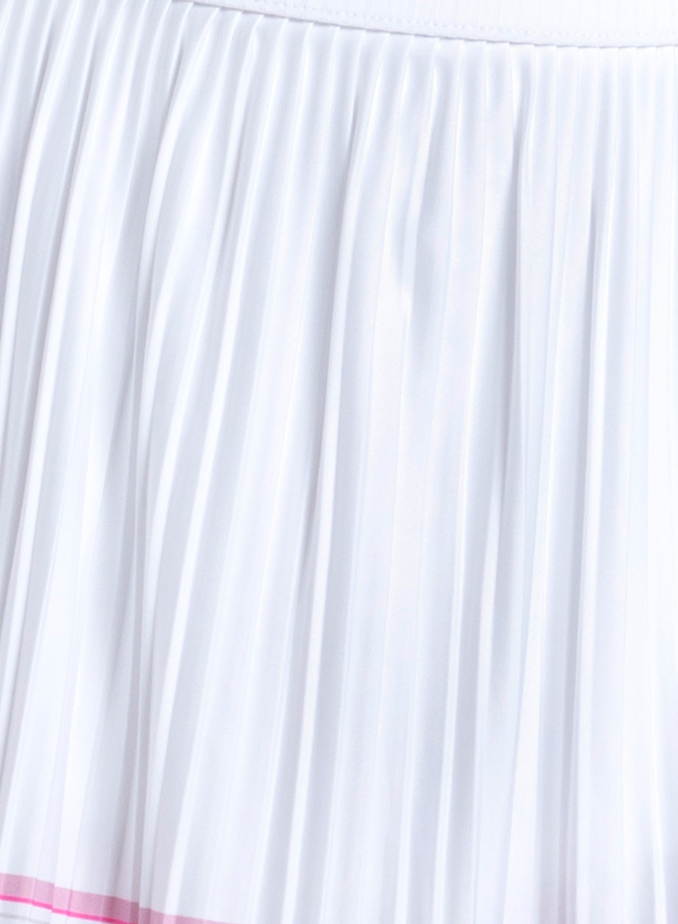 Woven Strokes Pleated Skirt