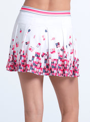 Pixel Rally Pickleball Skirt
