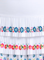 Blossom Pleated Skirt
