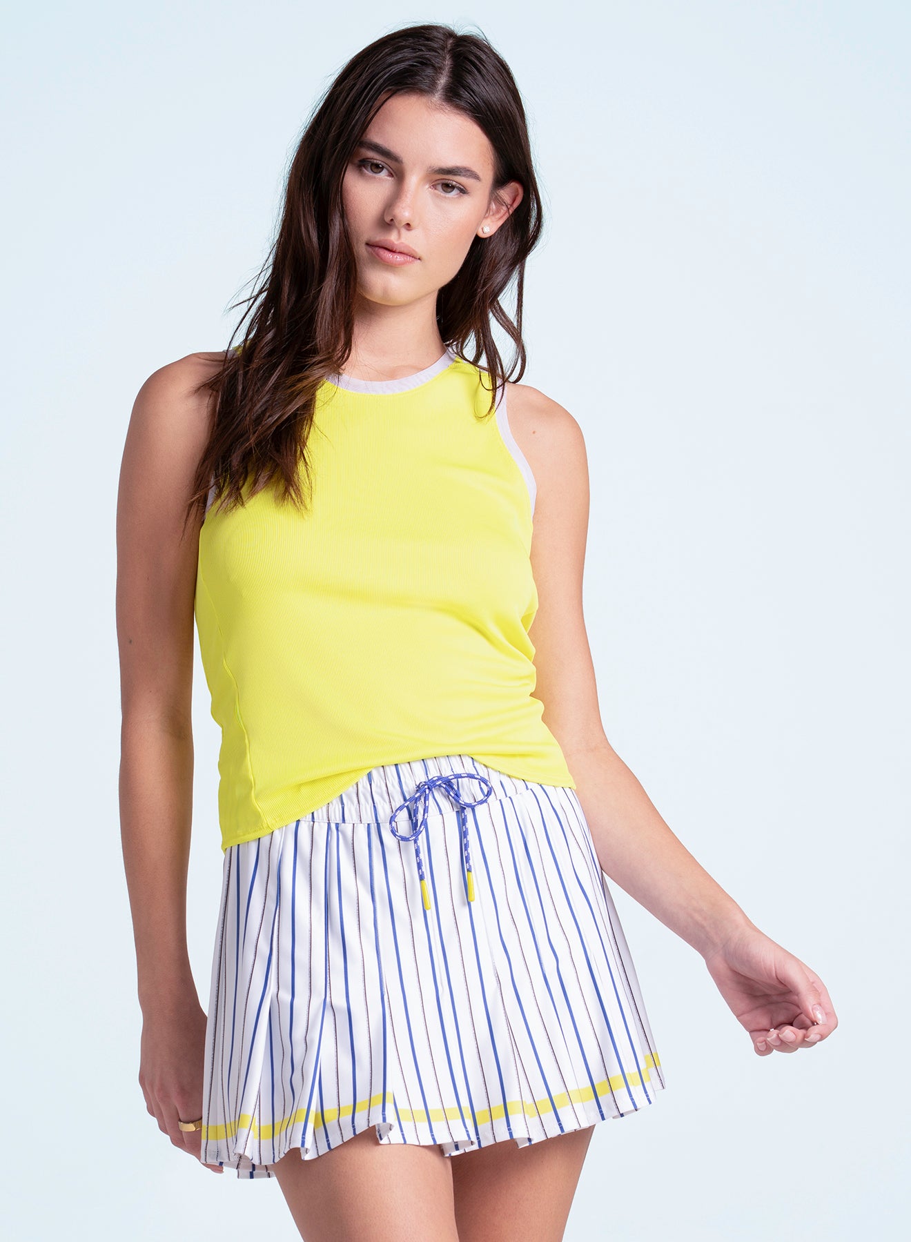 High Waist Hot Streak Skirt