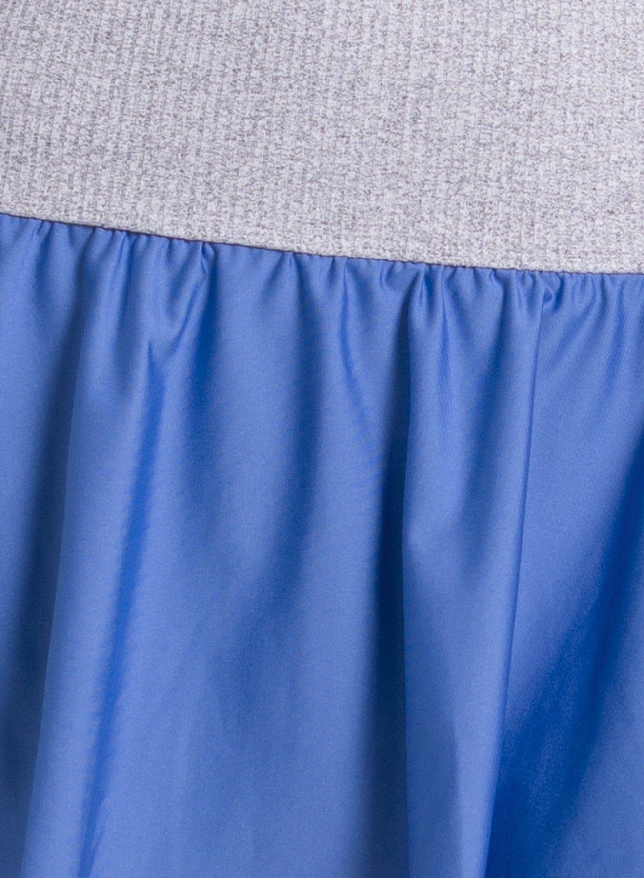 Rib Line Flounce Skirt