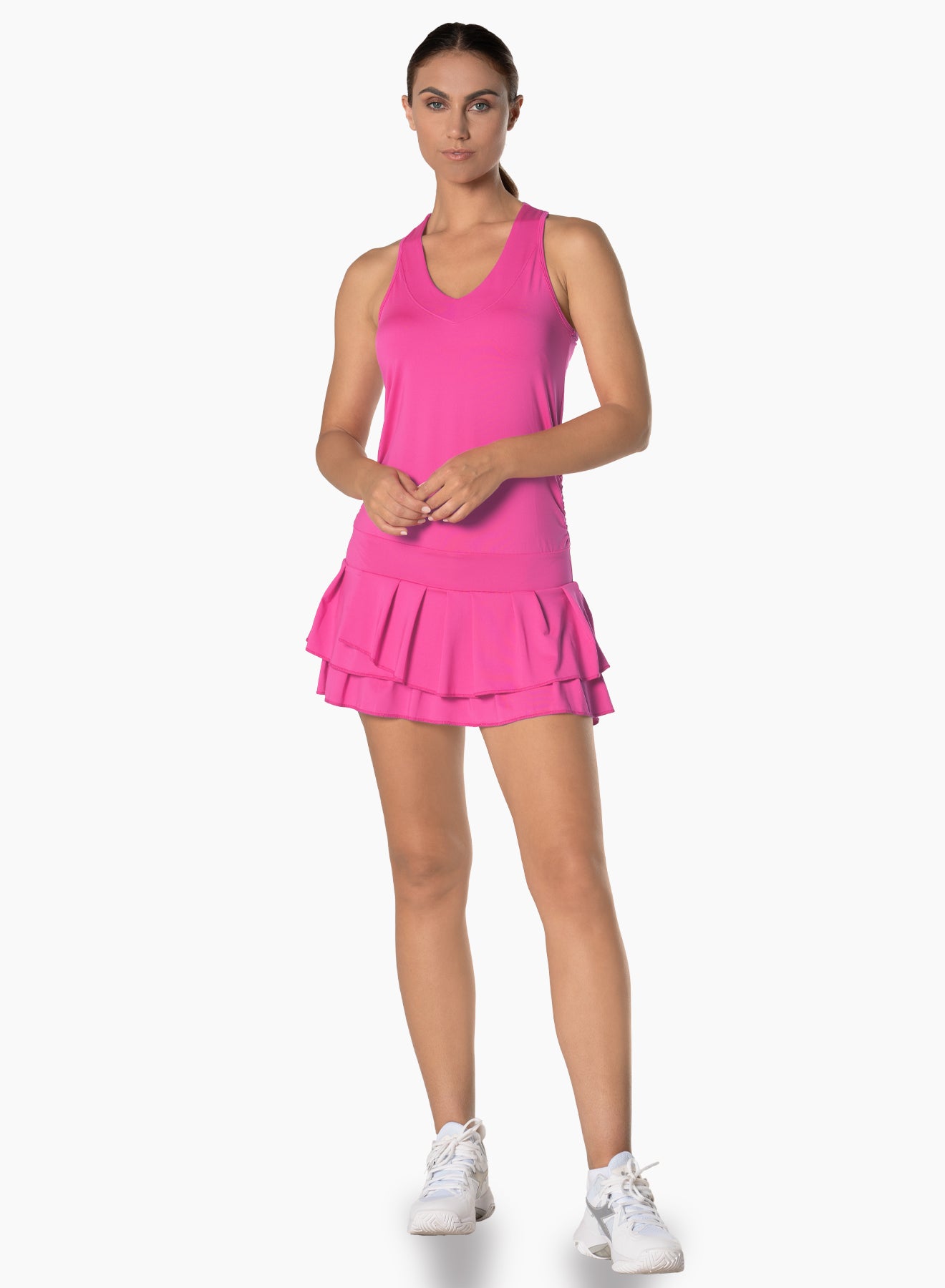 Lucky In Love - Dresses - In It To Win It Dress - Shocking Pink - L Lucky In Love - Dresses - In It To Win It Dress - Shocking Pink - L