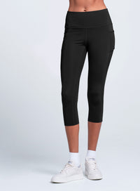 Power Play Capri - XS / BLACK