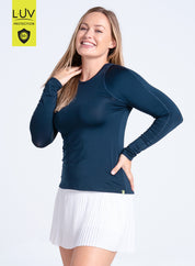 High Low Breezy Long Sleeve