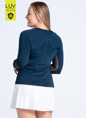 High Low Breezy Long Sleeve