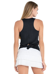 Rib Tie Back Tank