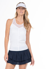 Rib Tie Back Tank