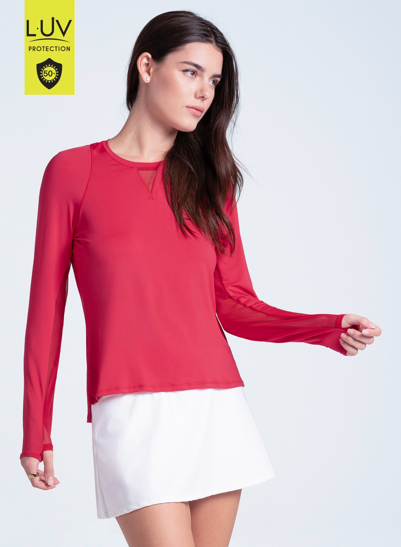 High Low Breezy Long Sleeve