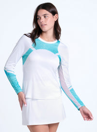 Sun Beat Long Sleeve - XS / WHITE