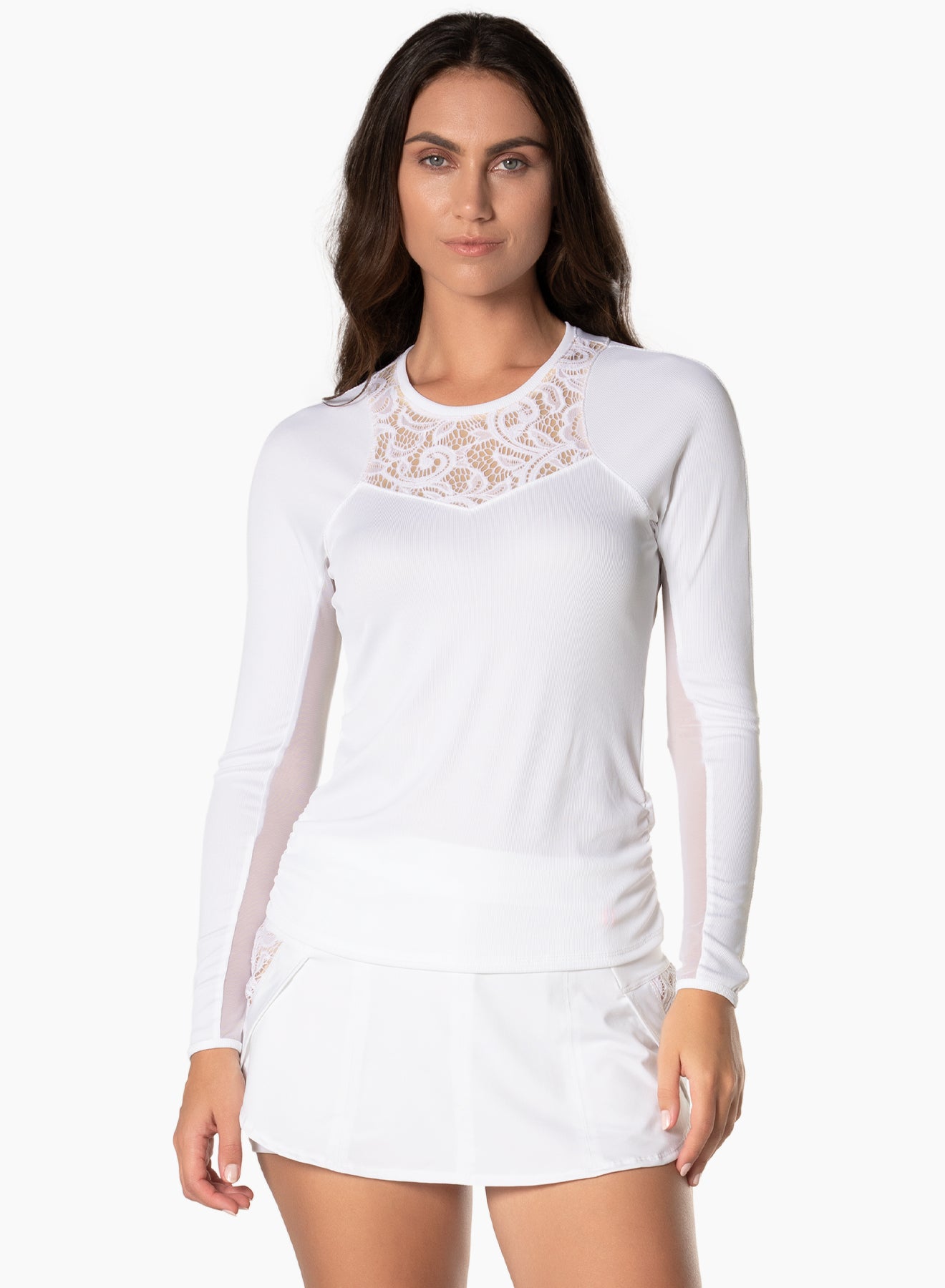 Lace Track Long Sleeve