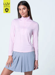 T-shirt à manches longues avec fermeture éclair Free Play