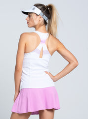 Mystic Petal Racerback Tank With Bra