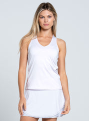 V-neck Tank With Bra