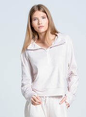 Renew Heather 1/4 Zip Long Sleeve