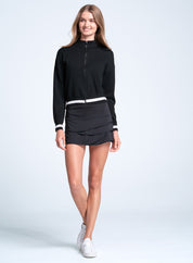 Rally Mock Neck Cardigan