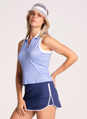 Polo sans manches intemporel