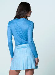 Linen Play Henley Long Sleeve