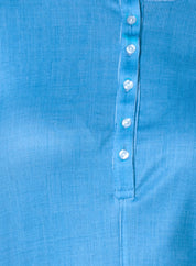 Linen Play Henley Long Sleeve