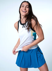 Stripe It Up Tie Back Tank