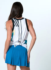 Stripe It Up Tie Back Tank