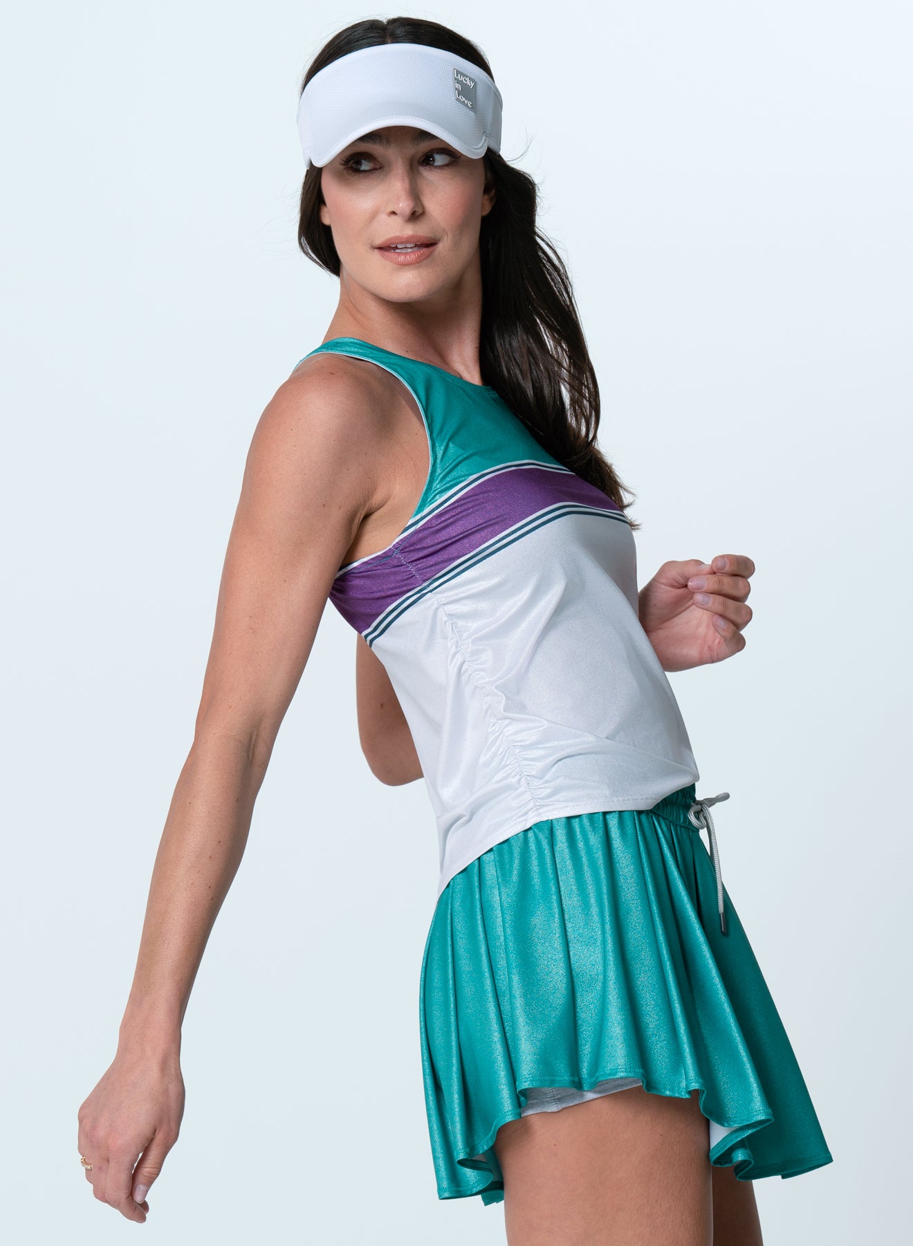 Chroma Stripe Cinch Tank