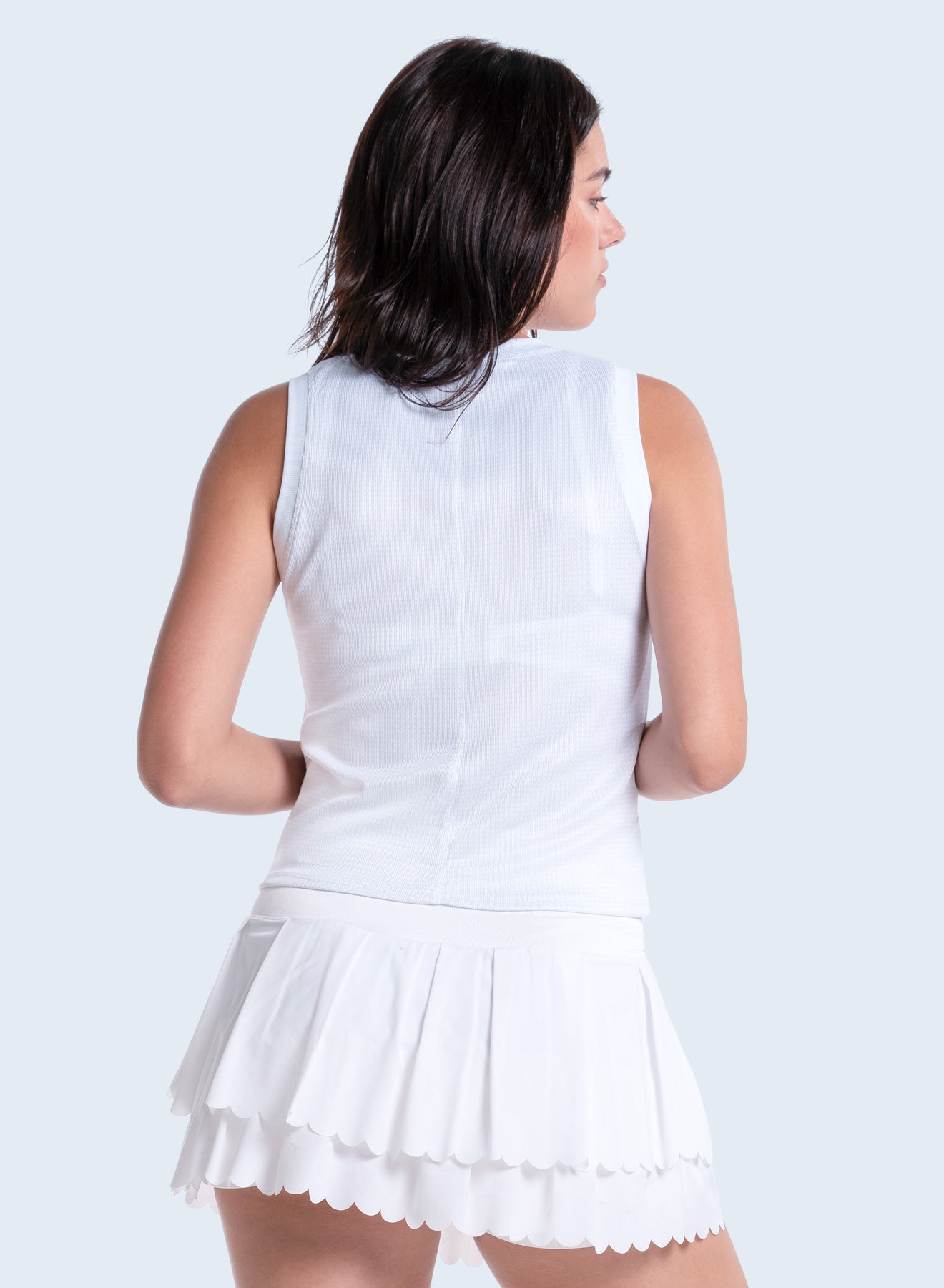 Weave Stripe Muscle Tank